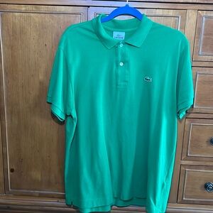 LACOSTE POLO SHIRT green size 6